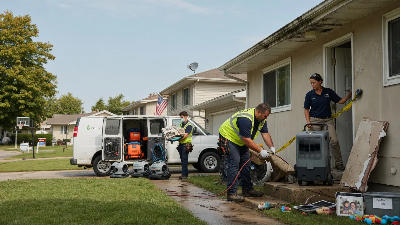 Water Damage Restoration in Oakwood, VA near me
